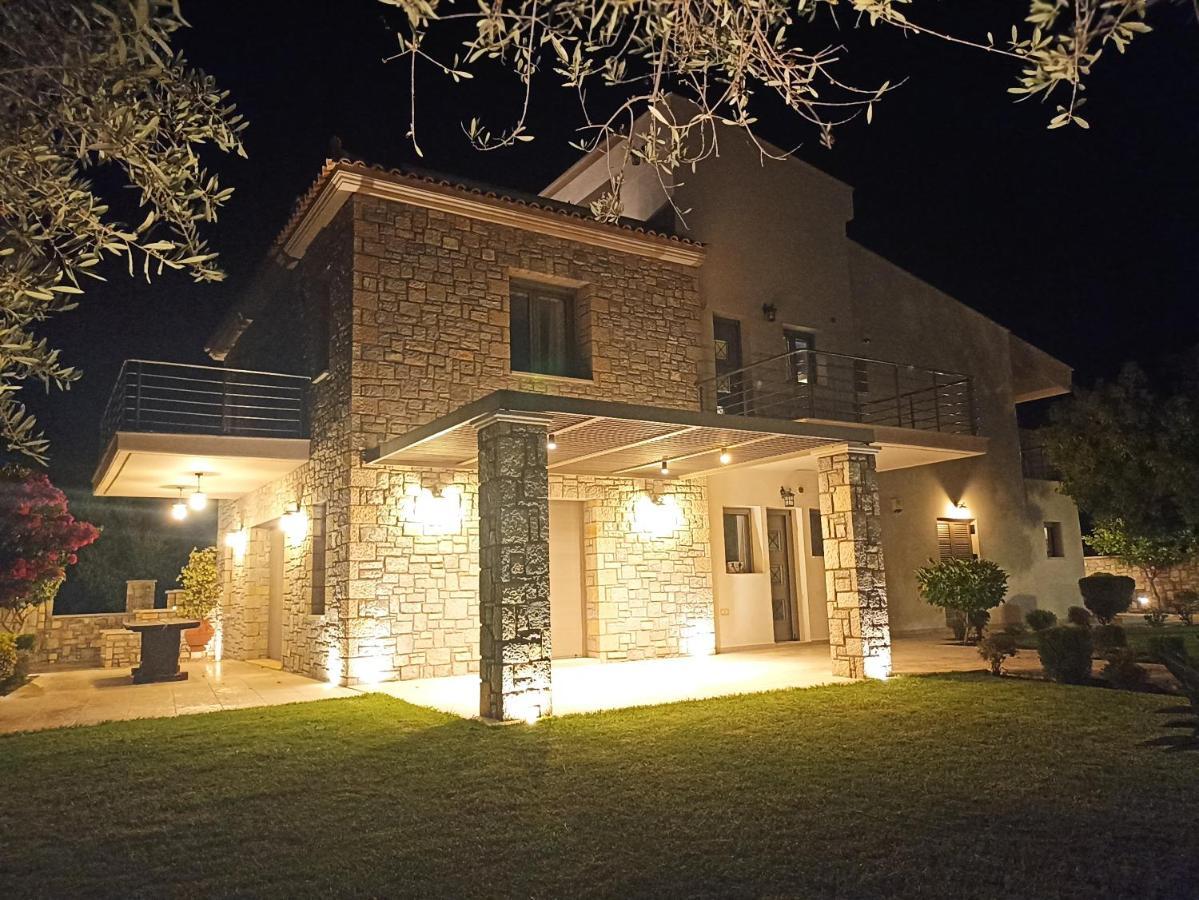 Vila Seaside Retreat House Paralia Sergoulas Exteriér fotografie