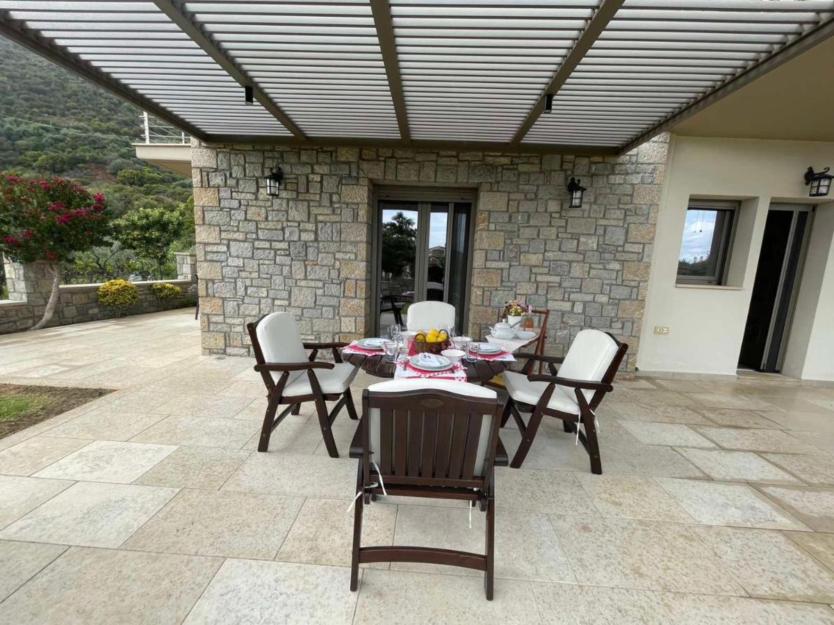 Vila Seaside Retreat House Paralia Sergoulas Exteriér fotografie