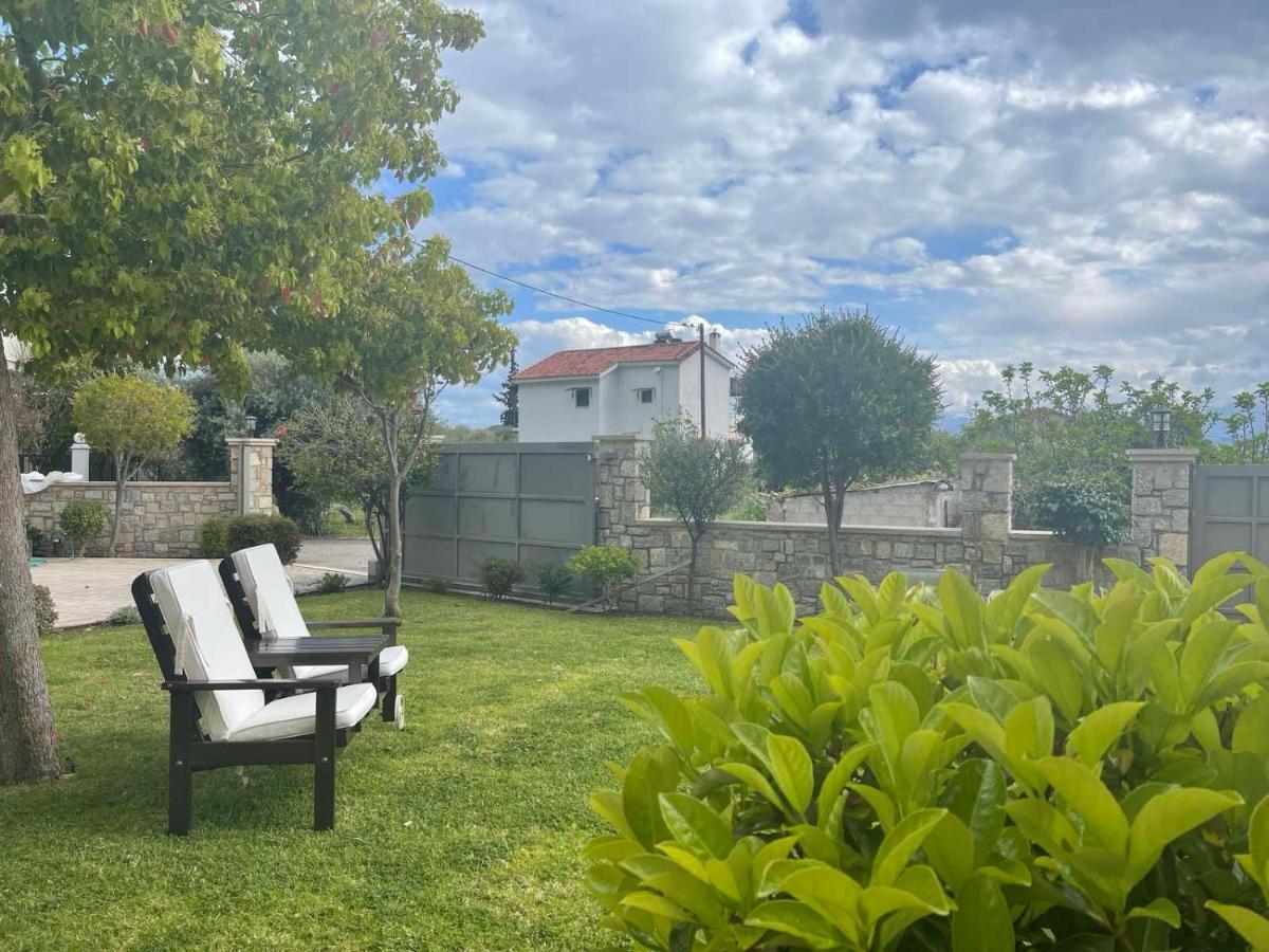 Vila Seaside Retreat House Paralia Sergoulas Exteriér fotografie