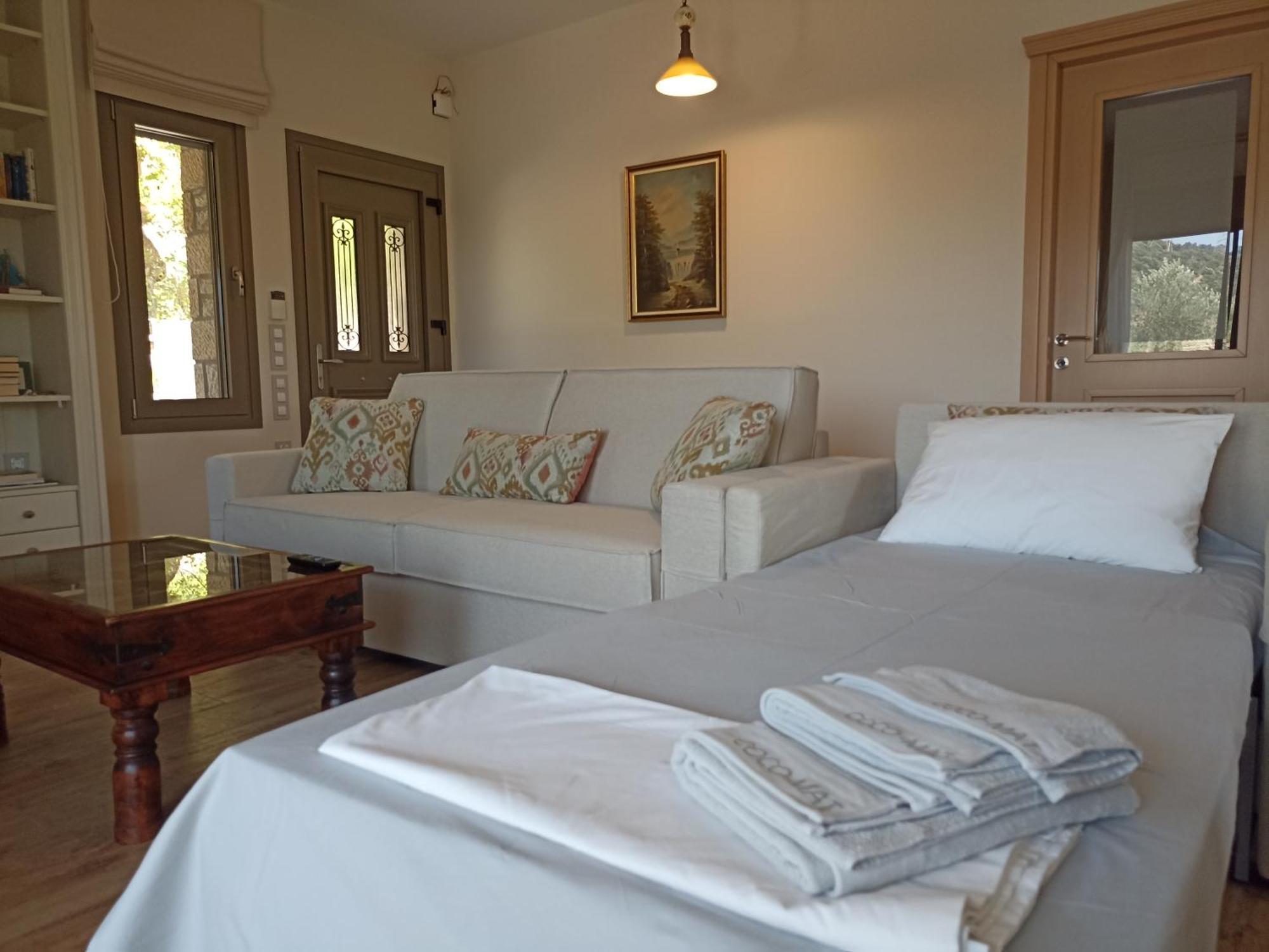 Vila Seaside Retreat House Paralia Sergoulas Exteriér fotografie