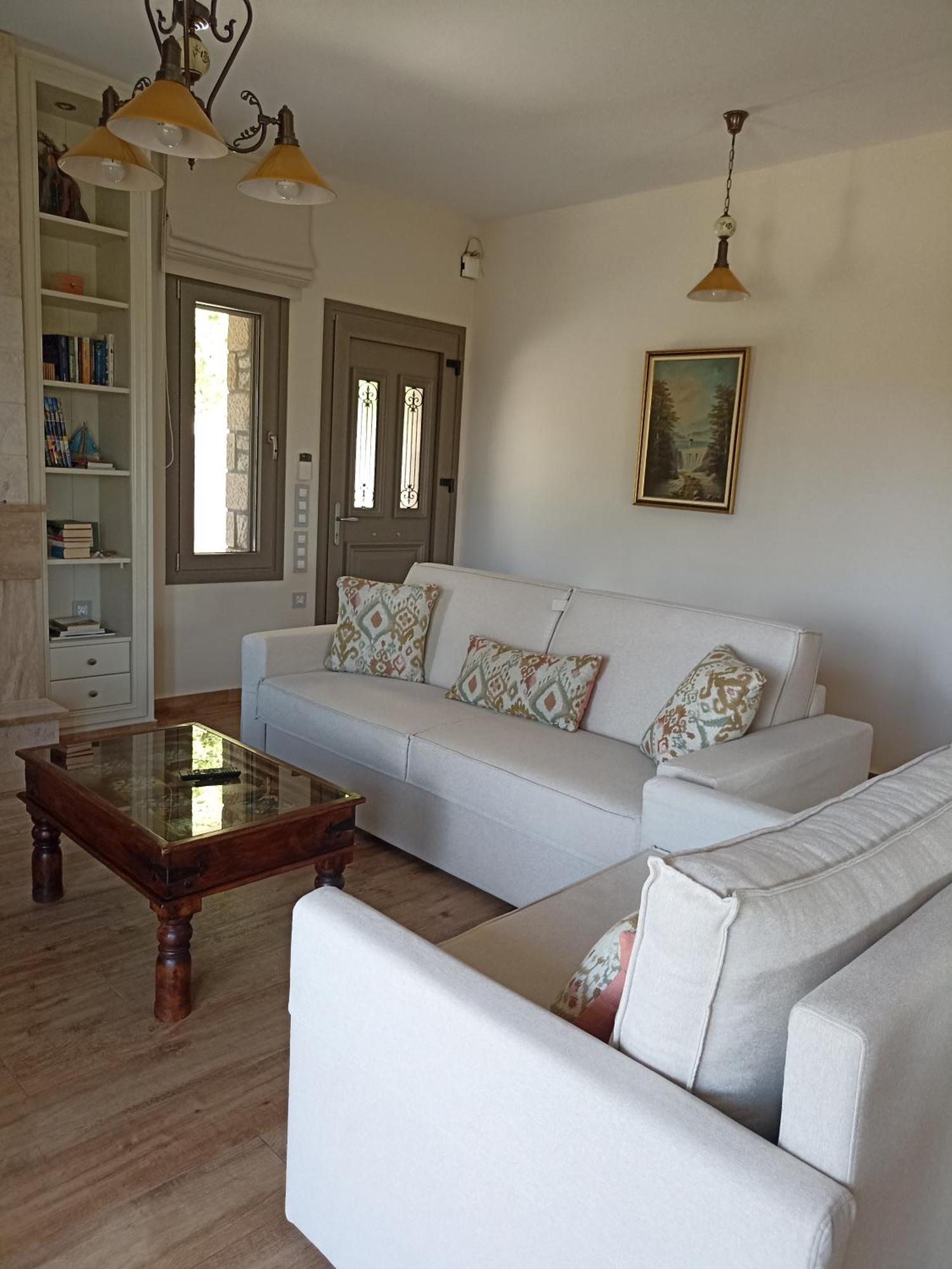 Vila Seaside Retreat House Paralia Sergoulas Exteriér fotografie