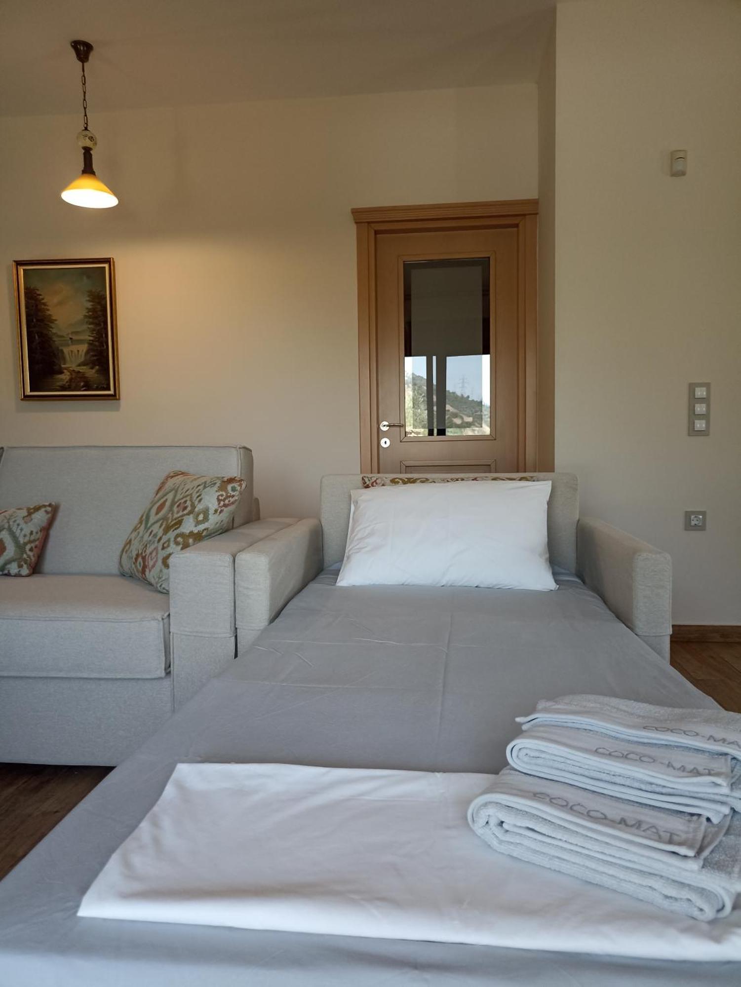 Vila Seaside Retreat House Paralia Sergoulas Exteriér fotografie