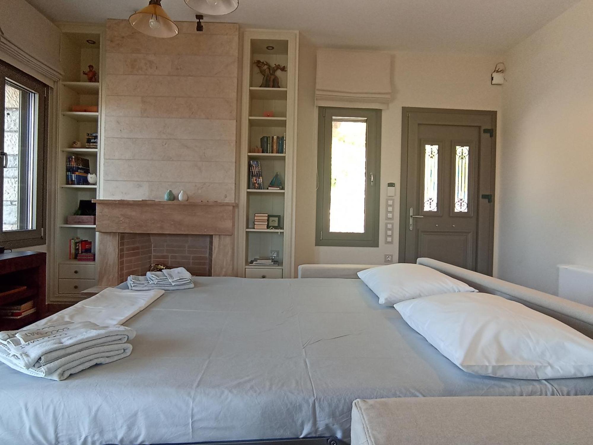 Vila Seaside Retreat House Paralia Sergoulas Exteriér fotografie