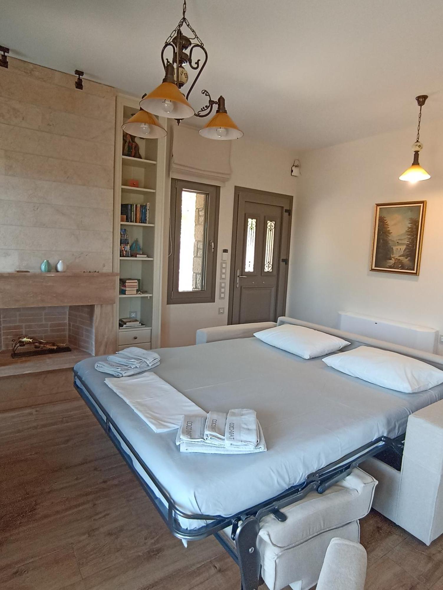Vila Seaside Retreat House Paralia Sergoulas Exteriér fotografie