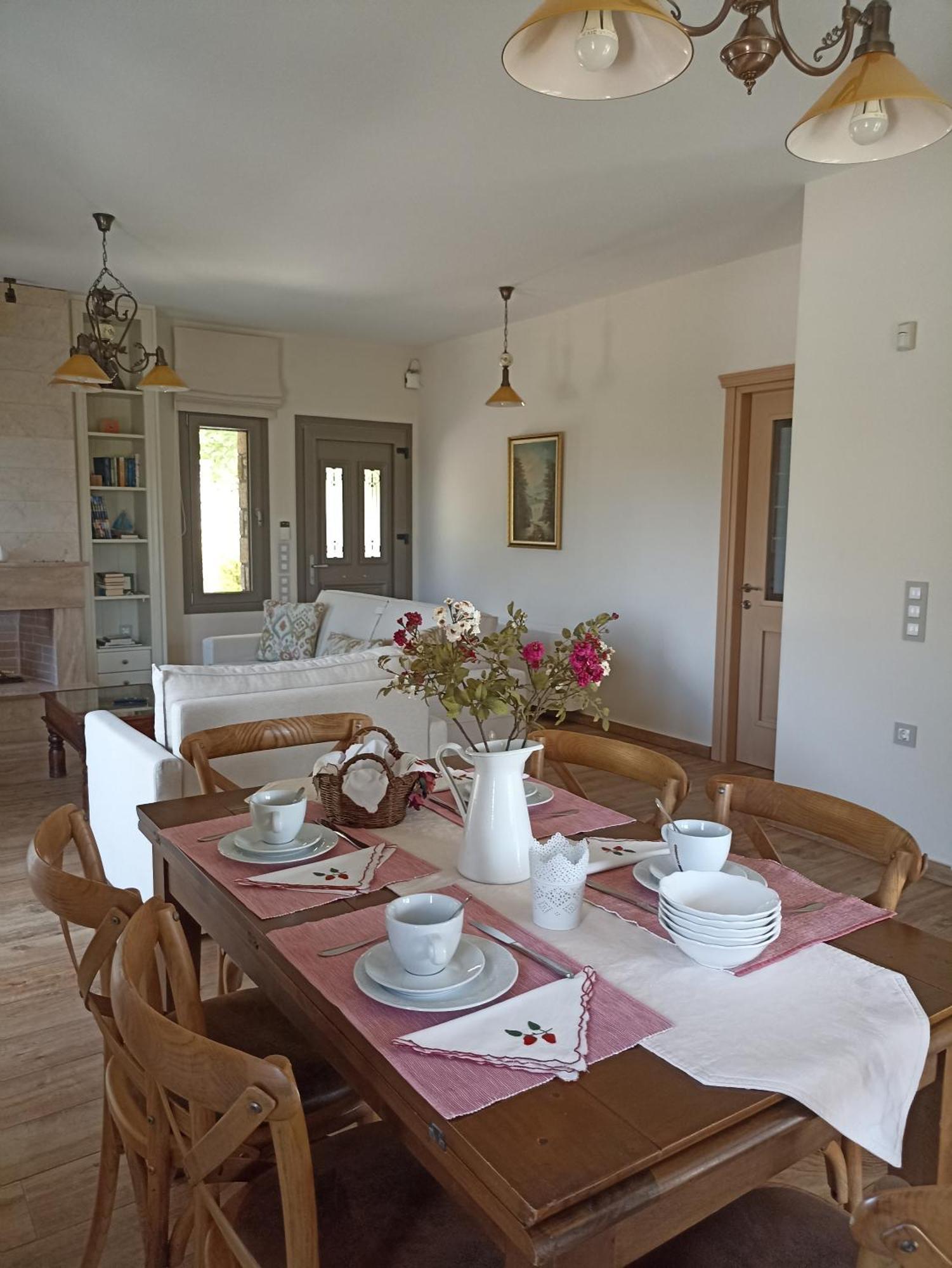 Vila Seaside Retreat House Paralia Sergoulas Exteriér fotografie